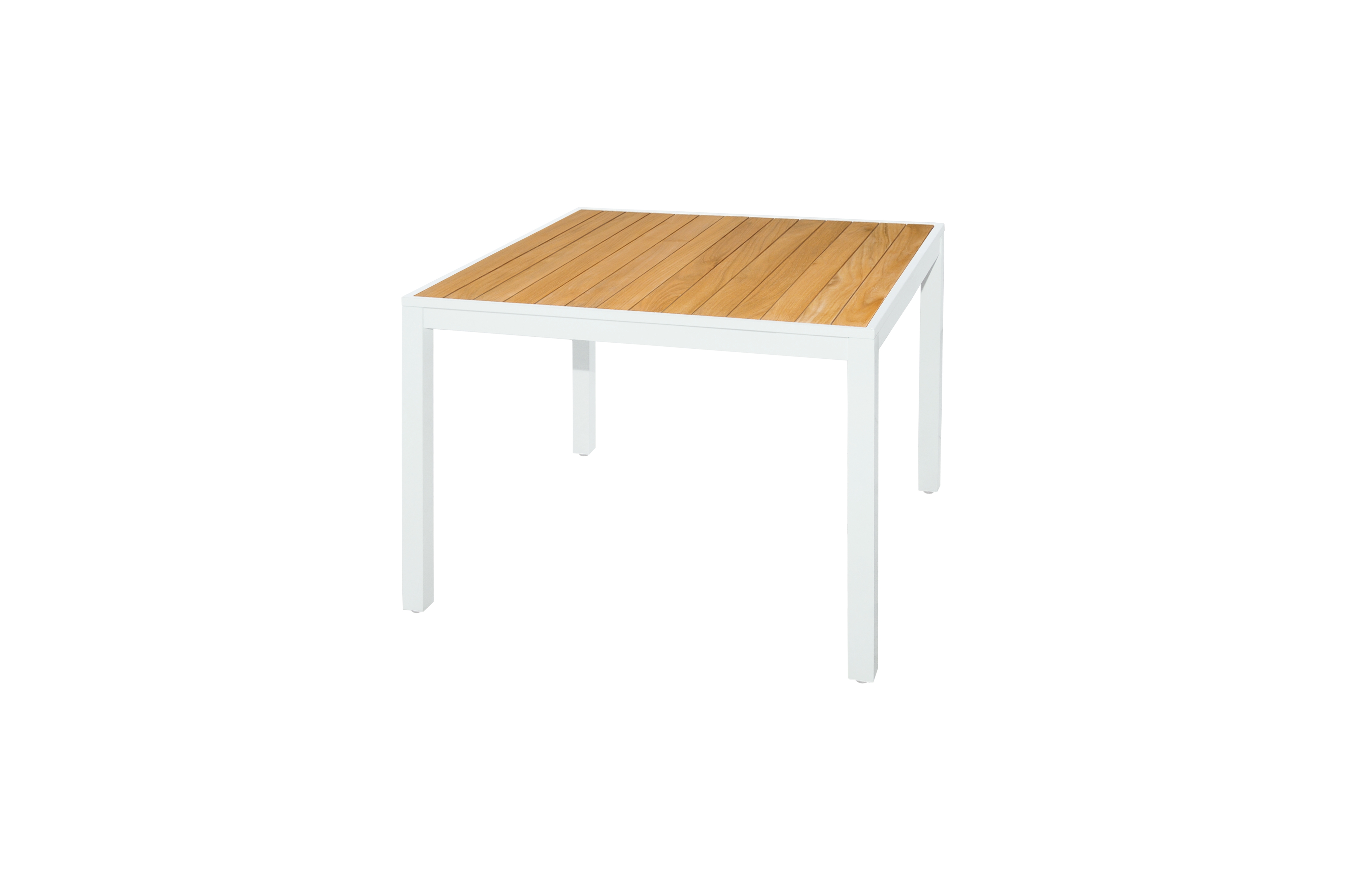 MAMAGREEN_MZ193_ALLUX_dining_table_straight_slats_teak_smooth_sanded_100x100_cm