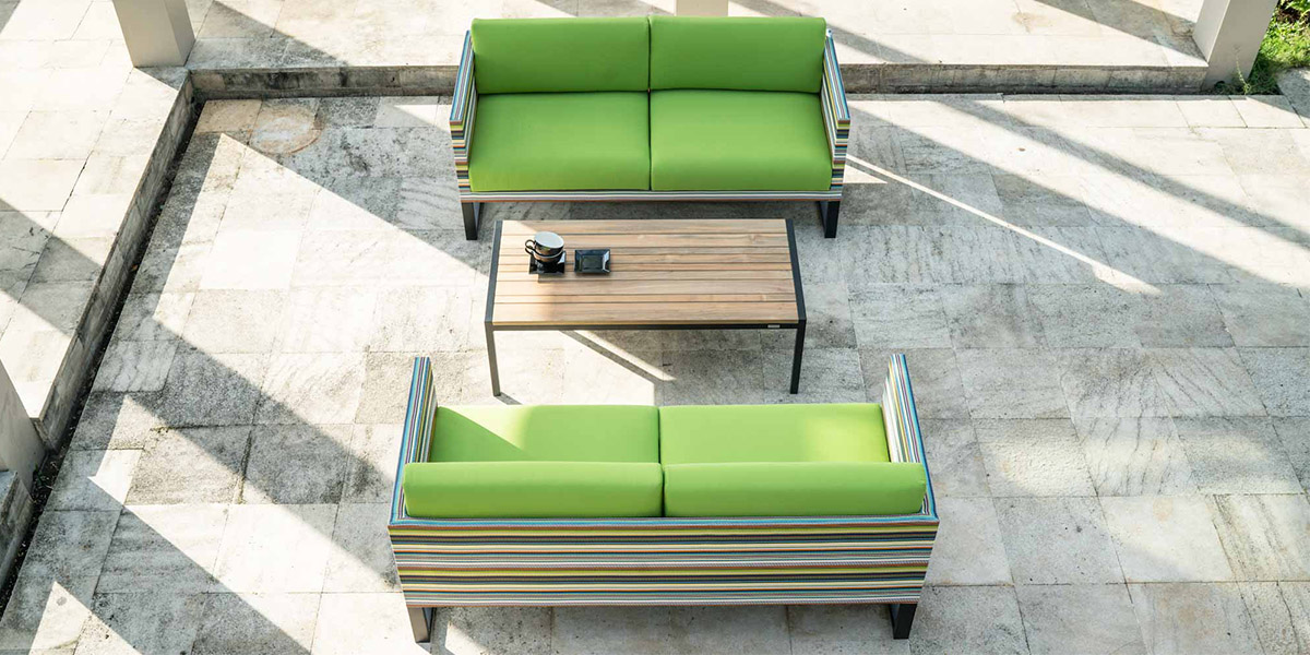 Stripe Modern Furniture Designs By Mamagreen Enjoy A Splash Of Color With This Navaho Inspired Sophisticated Outdoor Look