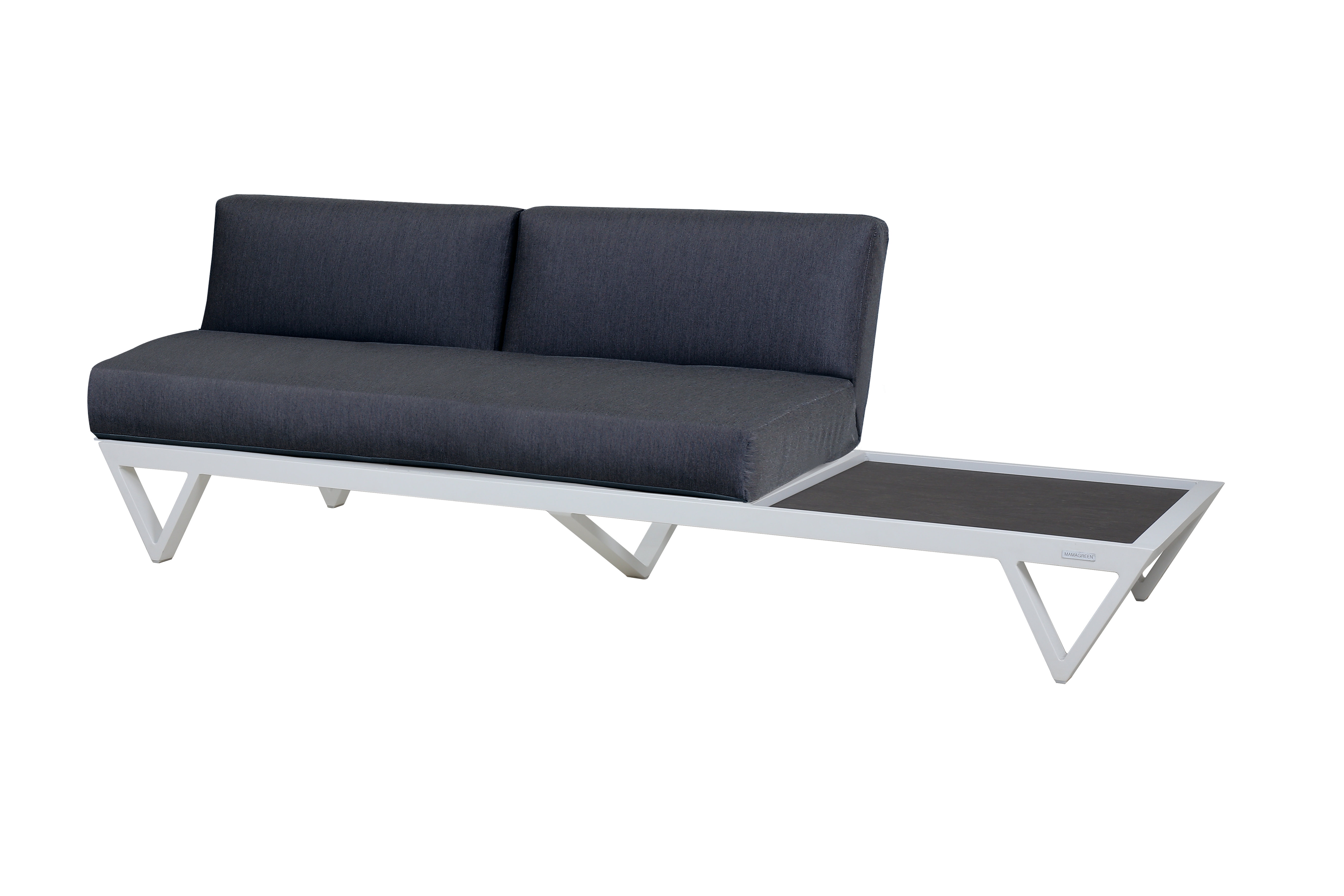 BONDI BELLE Sofa 2 Seater Sectional with Table Left - HPL
