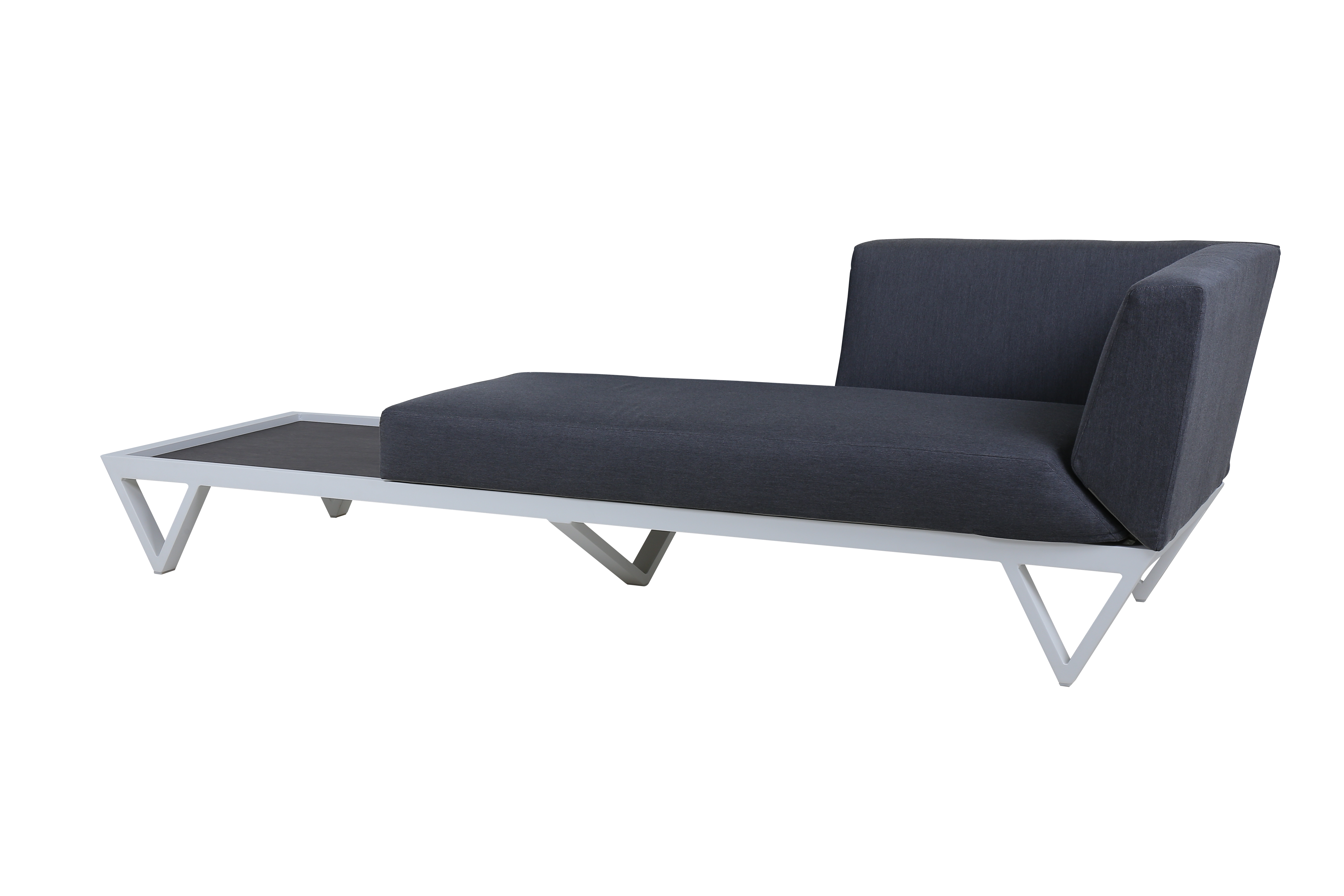 BONDI BELLE Sofa Chaise with Table Left Hand Arm - HPL