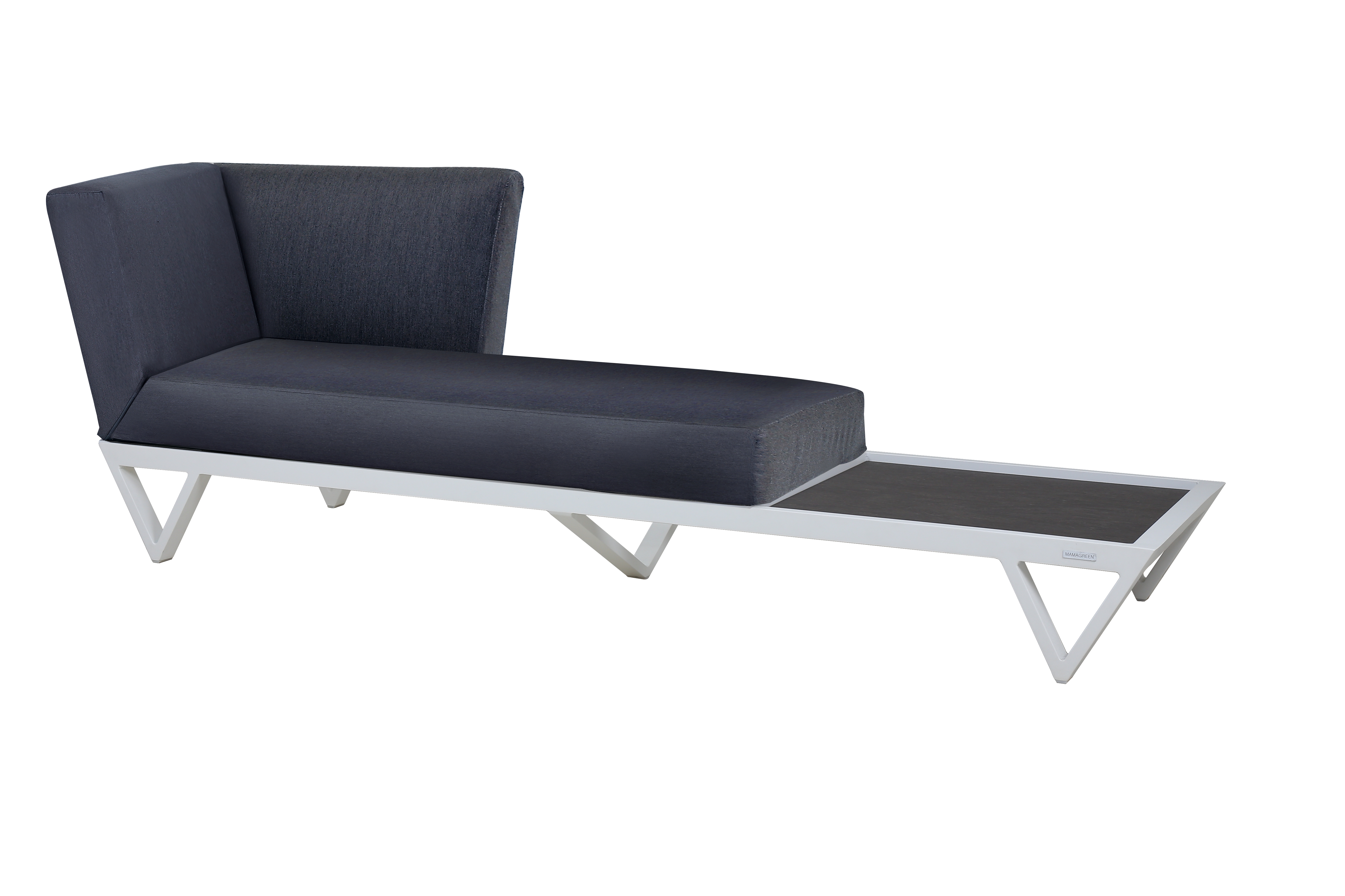 BONDI BELLE Sofa Chaise with Table Right Hand Arm - HPL