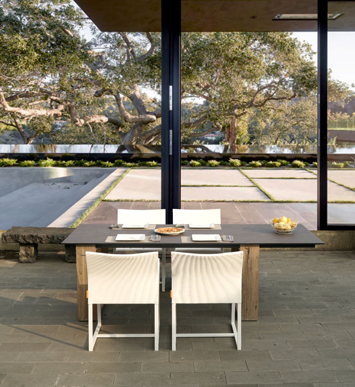 MAMAGREEN_MONO_dining_chair_AIKO_dining_table_240_cm (1)