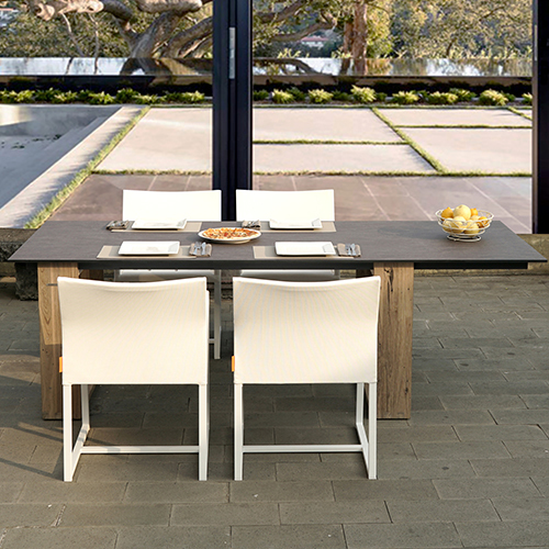 AIKO Dining Table & MONO Dining Chair
