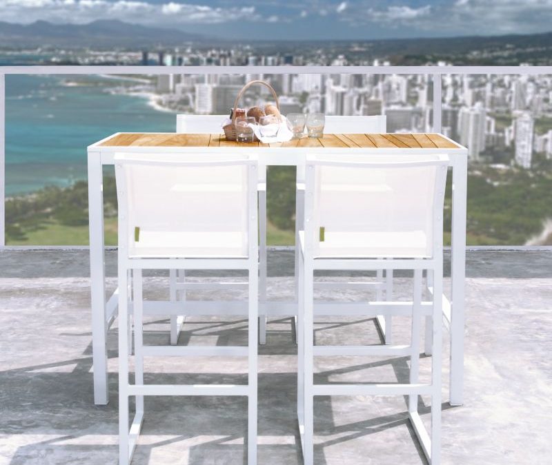 ALLUX Bar Table & Allux Bar Chair