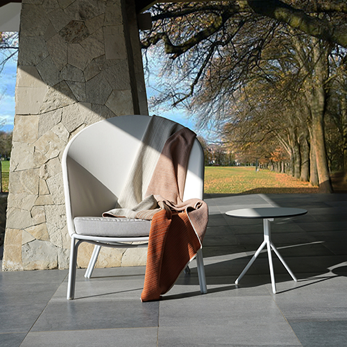 ZUPY Highback Chair & BONO Side Table