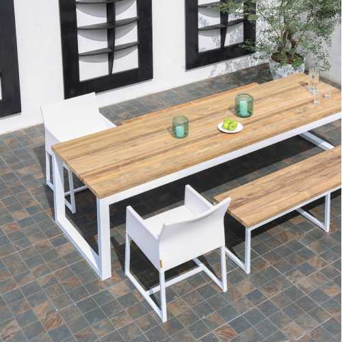 OKO Dining Table, Bench & MONO Dining Chair