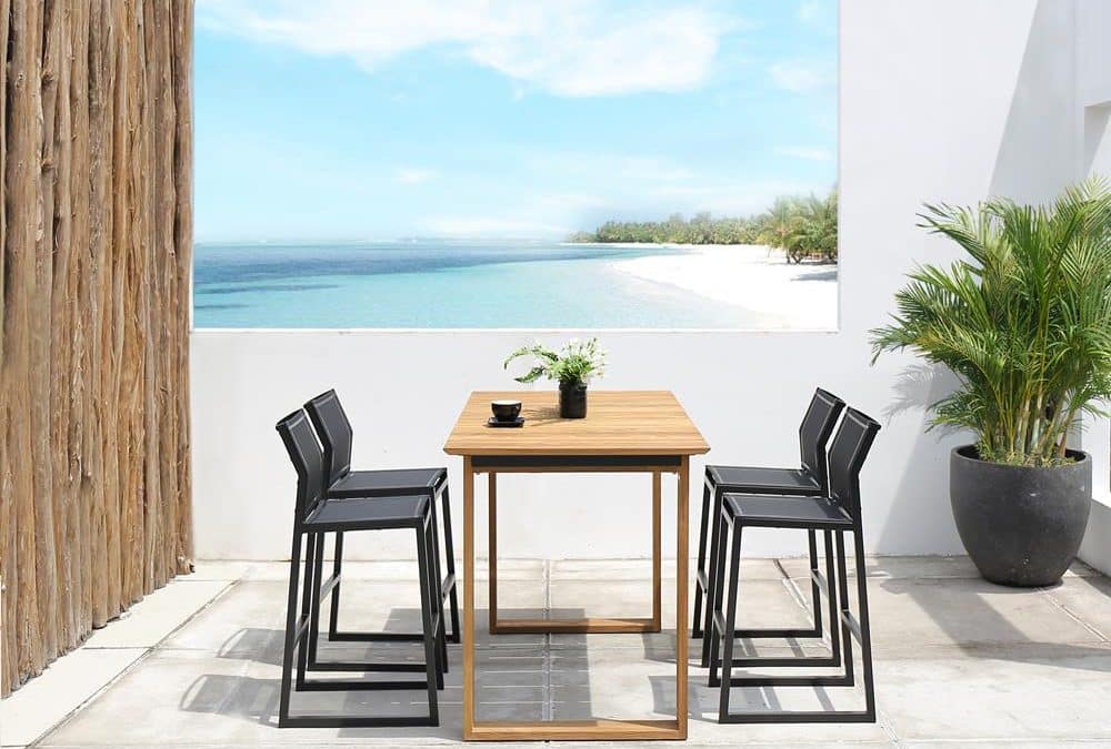 BIG DADDY BAR TABLE & ALLUX BAR CHAIR