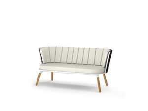 DAISY RAE Chat 2-Seater (Teak Legs)