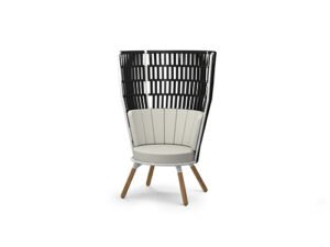 DAISY RAE Chat Chair High Back (Teak Legs)