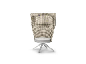 DAISY MAE Swivel Lounge Chair High Back