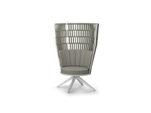 DAISY RAE Swivel Lounge Chair High Back