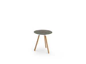 DAISY Balcony Table 28" / 71 cm (Teak Legs)