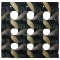 Weaving - wicker-java - CS.W26 - 10 x 10 x 0,3 cm (4