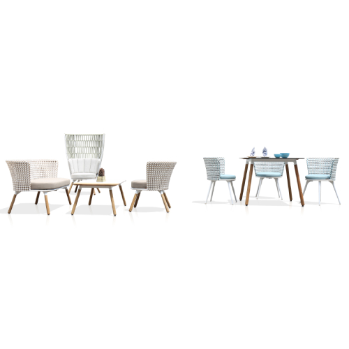DAISY MAE Dining Set and RAE Chat Chair
