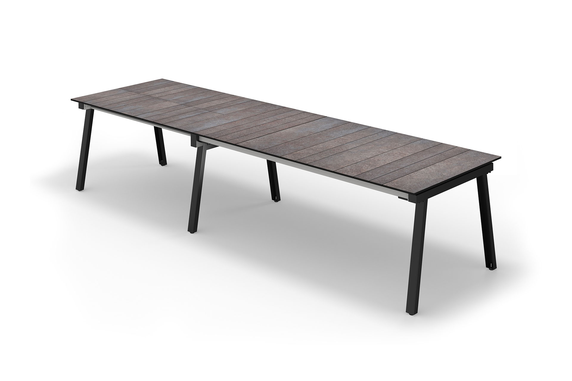 MAXXIMUS Extension Table HPL 215-280-345 x 100 cm - CA2