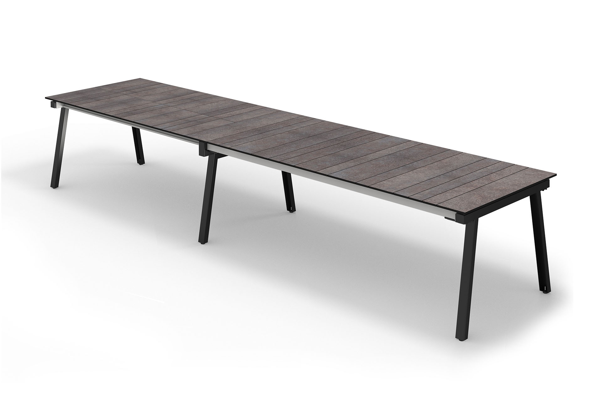 MAXXIMUS Extension Table HPL 245-305-365-425 x 100 cm - CA2