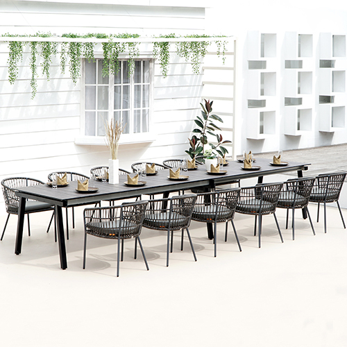 MAXXIMUS Ext Table & BONO Dining Chair