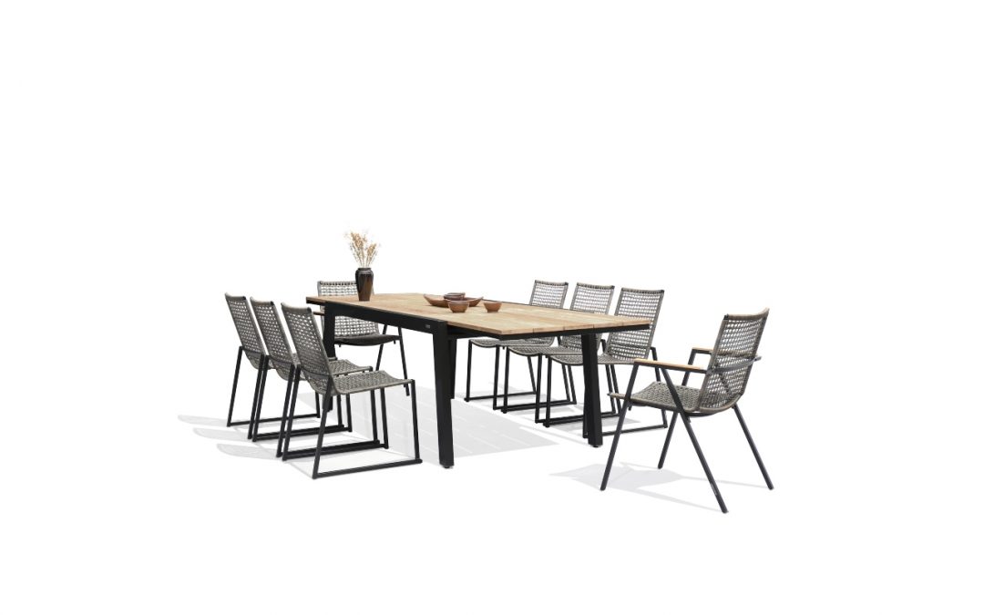 BAIA Extension Table & OLAF Dining Chair (a)