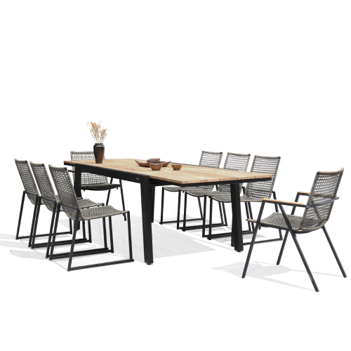 BAIA Extension Table & OLAF Dining Chair (a)