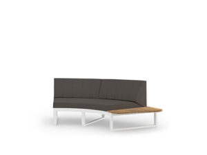 BABBO Left Hand Sectional (Teak)