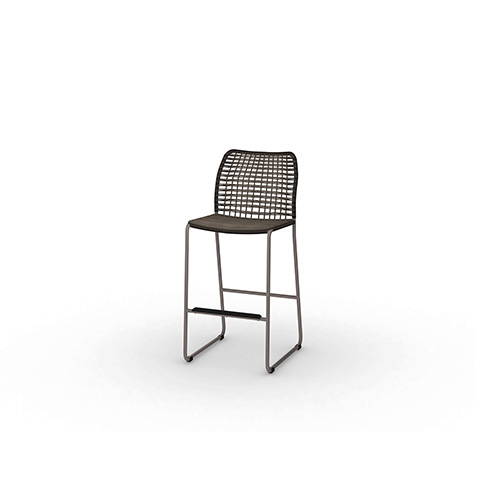 MANDA Bar Side Chair (Aluminum)