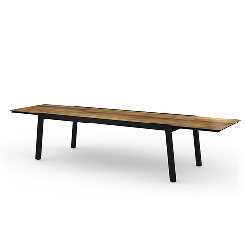 BAIA Ext Table 141.5″ / 360 cm (Teak-Alu)