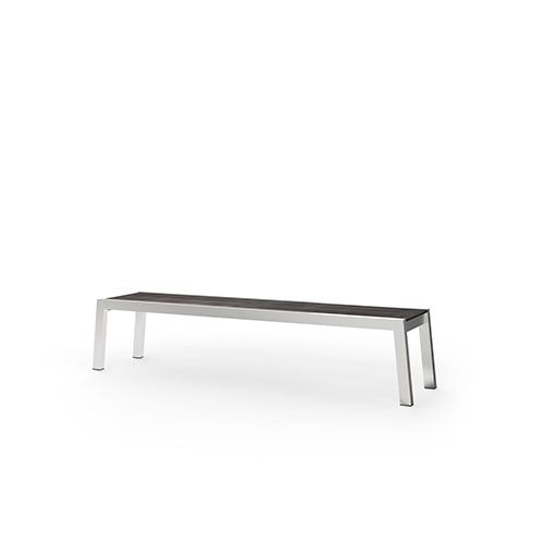 BAIA Bench 205 Cm (HPL+Stainless Steel)