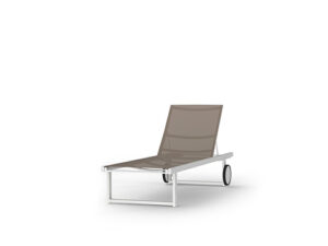 ALLUX Lounger with Aluminum Wheels (Sling)