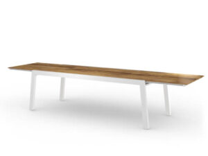 BAIA Ext Table 141.5" / 360 cm (Teak-Alu)