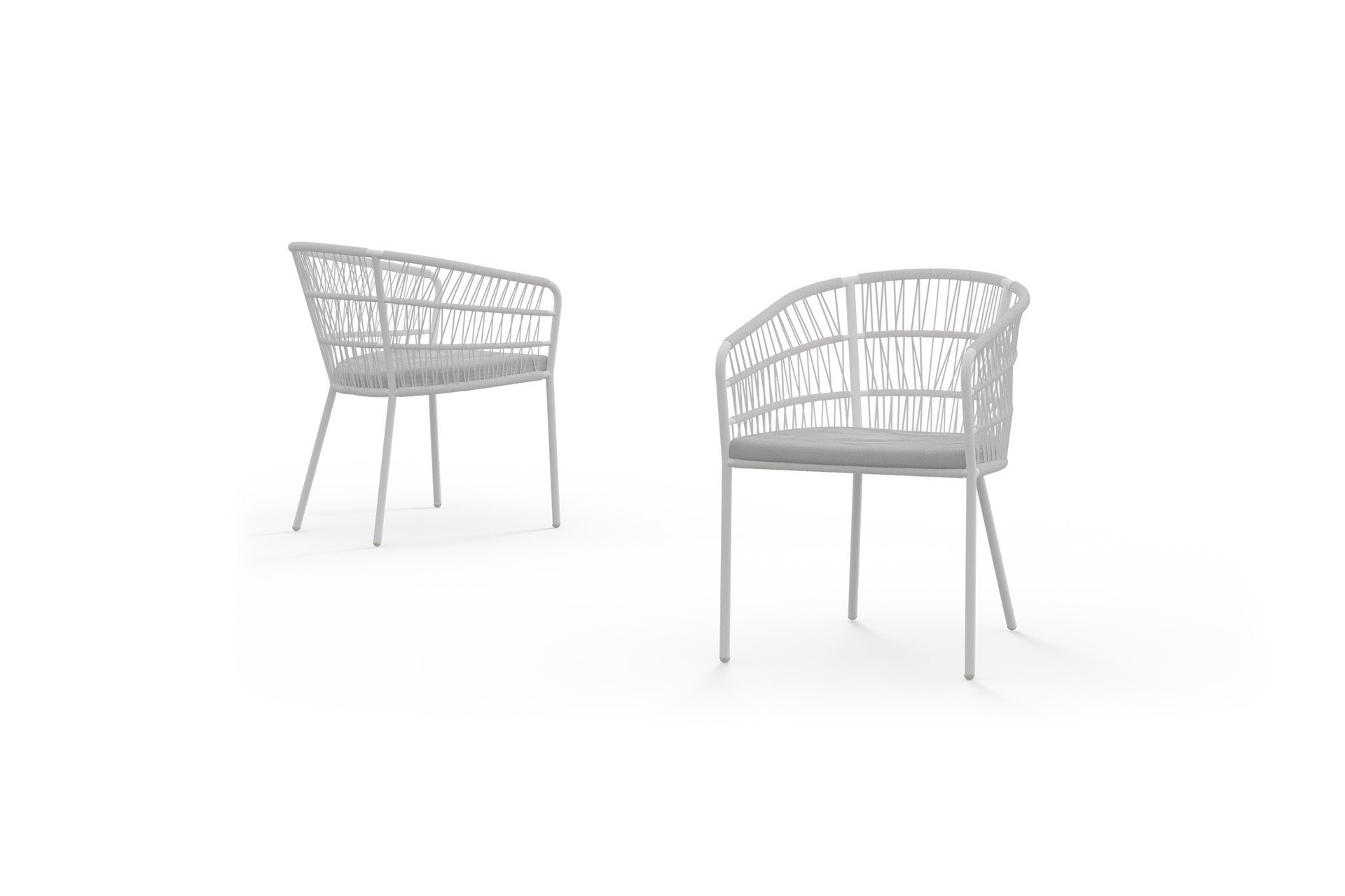 BON02 BONO Dining Chair (Aluminum) - CA1