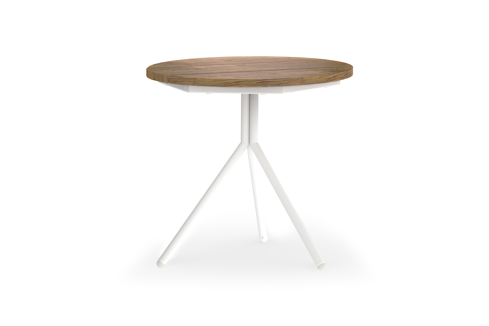 BON14 BONO Side Table Alu Teak - CA1