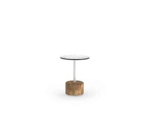GLYPH Low Table 16" / 40 cm (HPL Top | Teak Base)