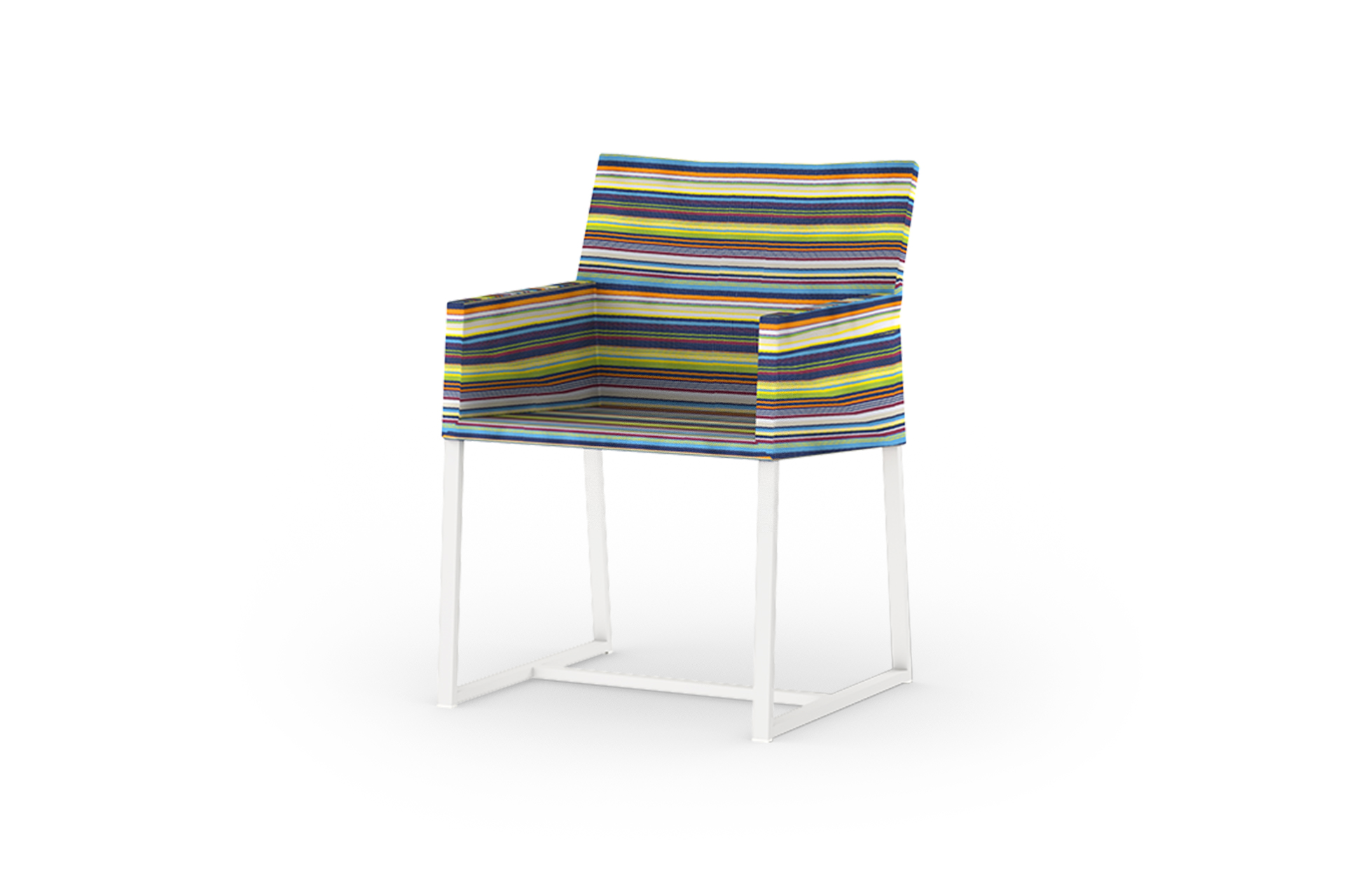 stripe dining room chairs