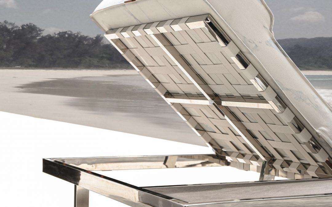 ALBATROSS Multiposition Sunbed with Side Tray