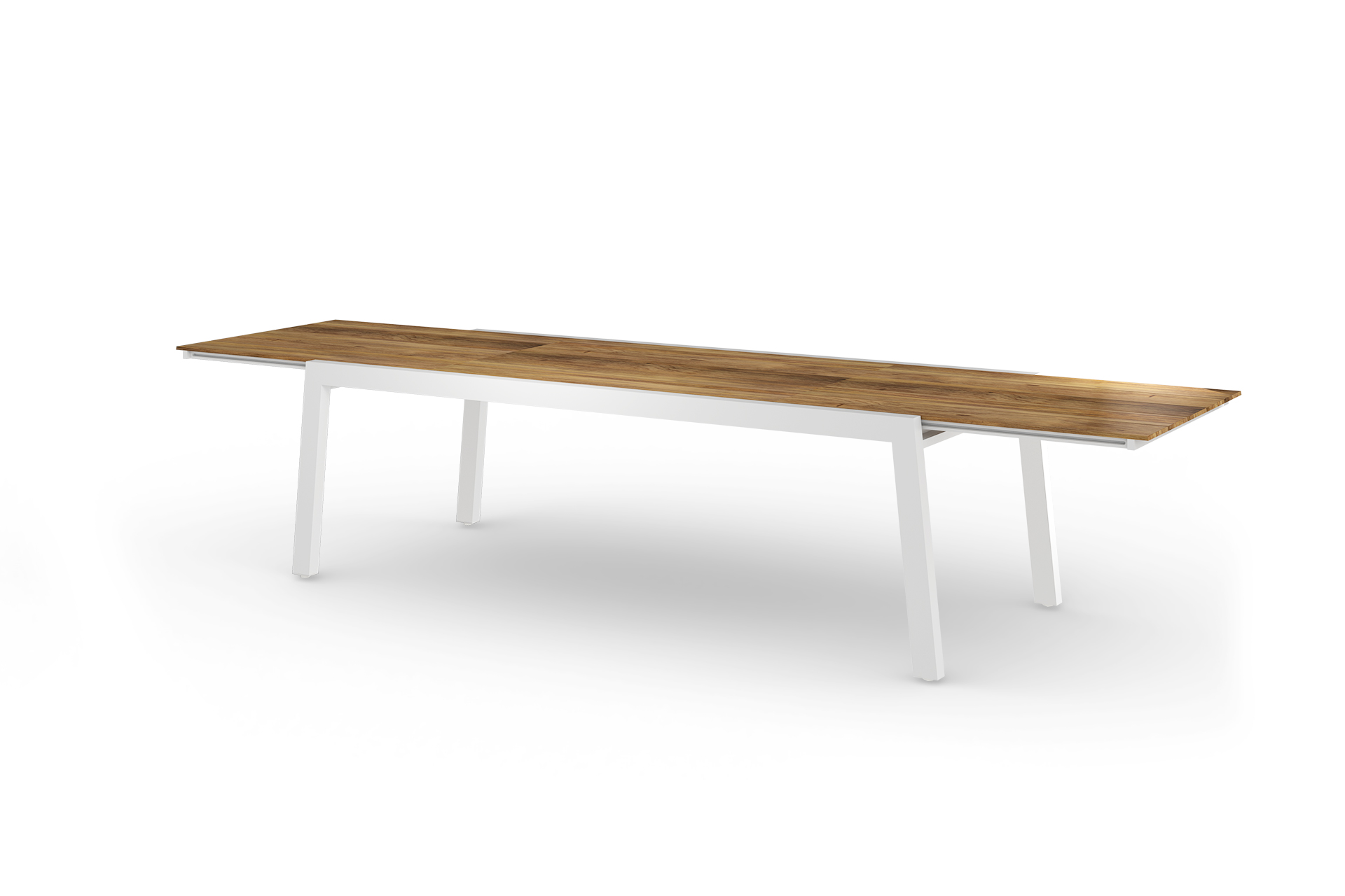 MG5221 BAIA Ext. Table 230-360x100x76H Cm (Teak+Aluminum) - CA1
