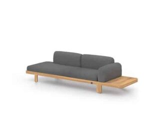 HACIENDA Left Hand Sectional with Arm (Teak)
