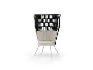 DAISY RAE Chat Chair High Back (Alu Legs)