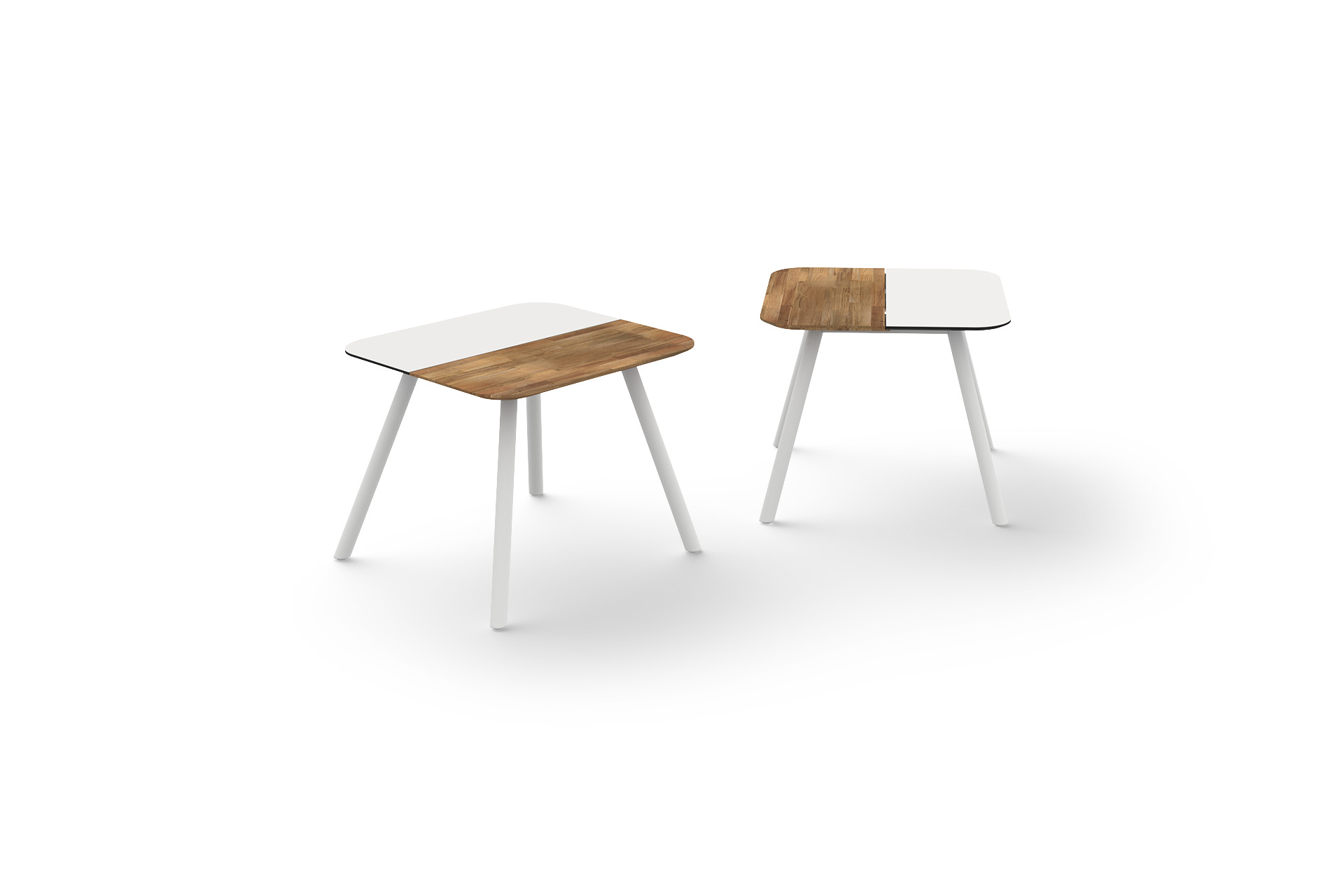 DAI88 DAISY Chat Table Square (Alu Legs) - CA1