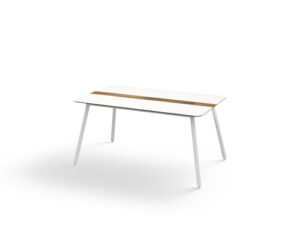 DAISY Dining Table Rectangular 63" / 160 cm (Alu Legs)
