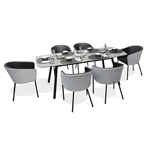 ZUPY Ext Table & Dining Chair