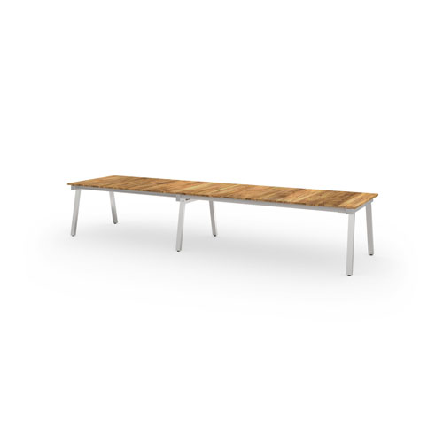 MAXXIMUS Ext Table 166.5″ / 425 cm (SS-Recycled Teak)