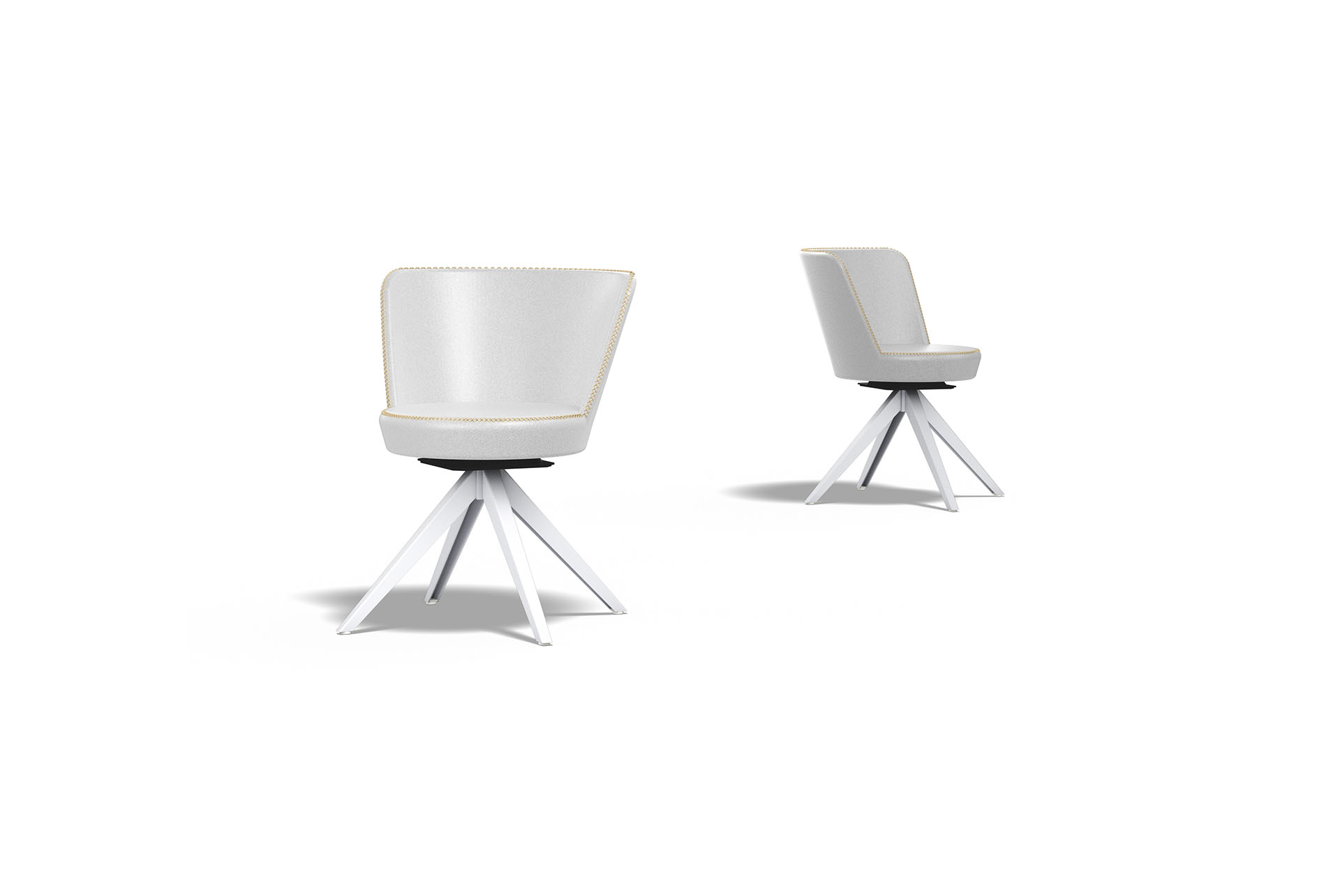 MI303 STIZZY Swivel Dining Chair - CA1