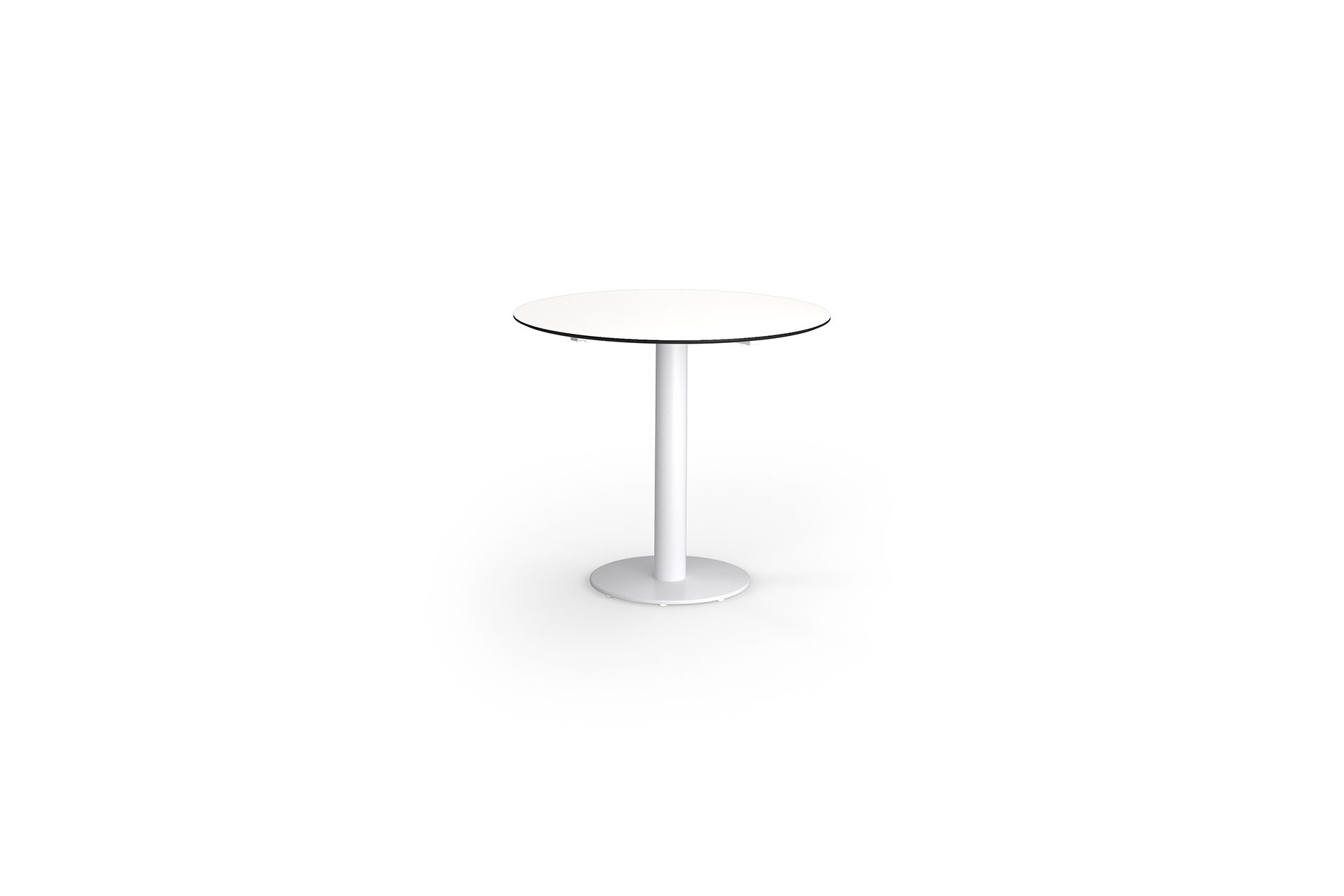MI309 STIZZY Pedestal Dining Table Dia 89x76H Cm (Full HPL) - CA4