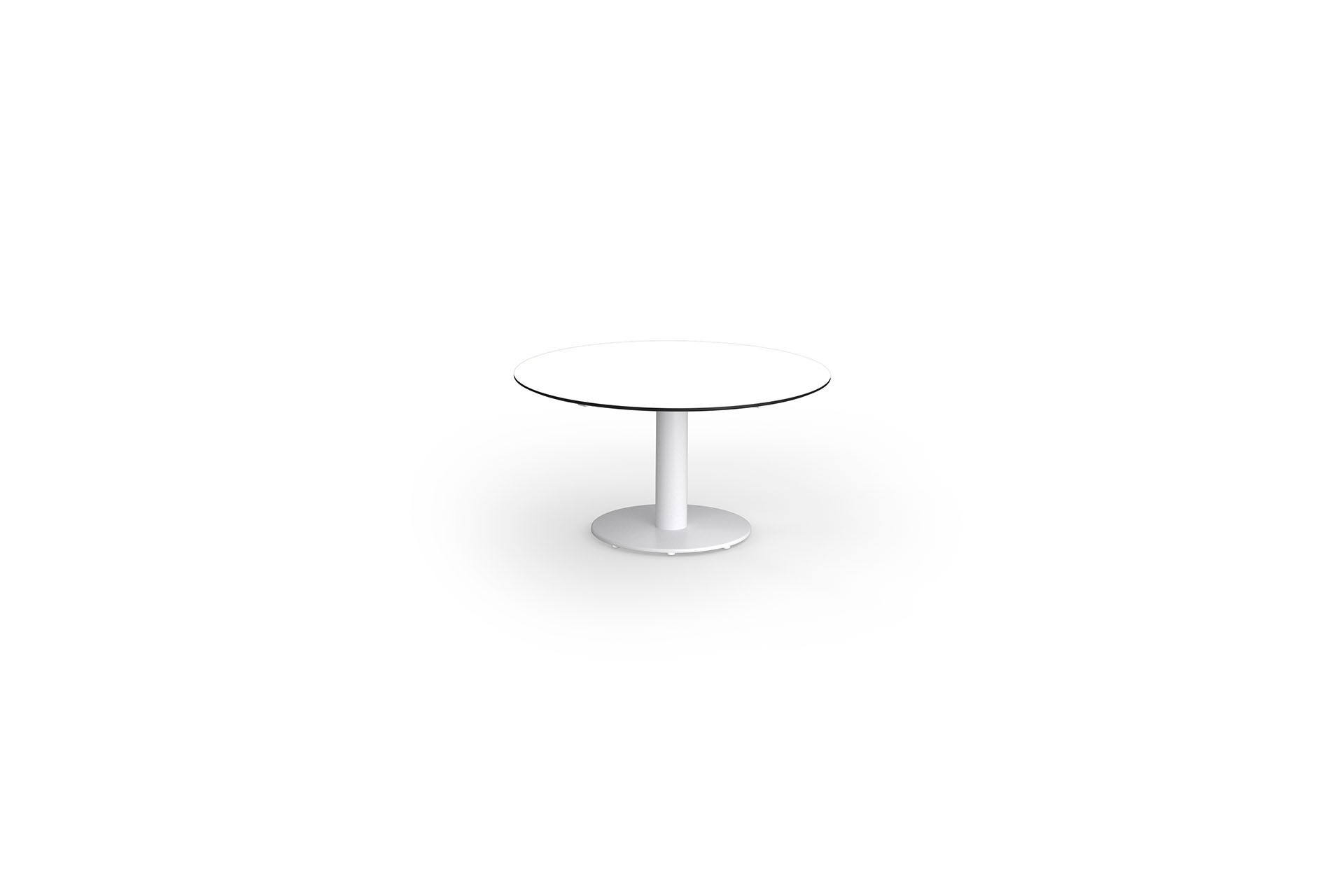 MI312 STIZZY Pedestal Low Table Dia 89x45H Cm (Full HPL) - CA4