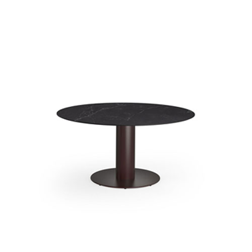 STIZZY Pedestal Dining Table Dia 158 cm (Full HPL)