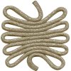 WEAVING - rope-willow - CS.W20 - 10 x 10 x 0,3 cm (4