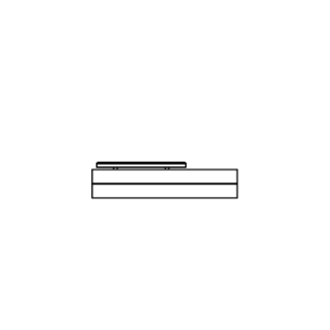 BIG DADDY Bench 86.5″ / 220 cm Right Hand Backrest
