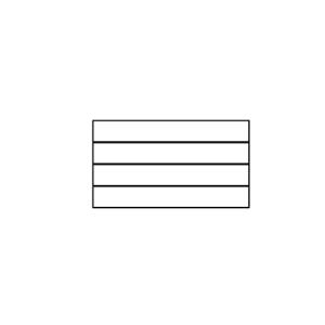 BIG DADDY Table 4 Slats 94.5″ / 240 cm