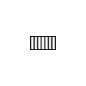 ALLUX Bar Table 59″ / 150 cm (Straight Slats)