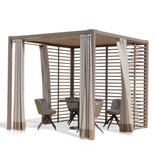 SOMBRERO Canopy & STIZZY Swivel Dining Chair Mood